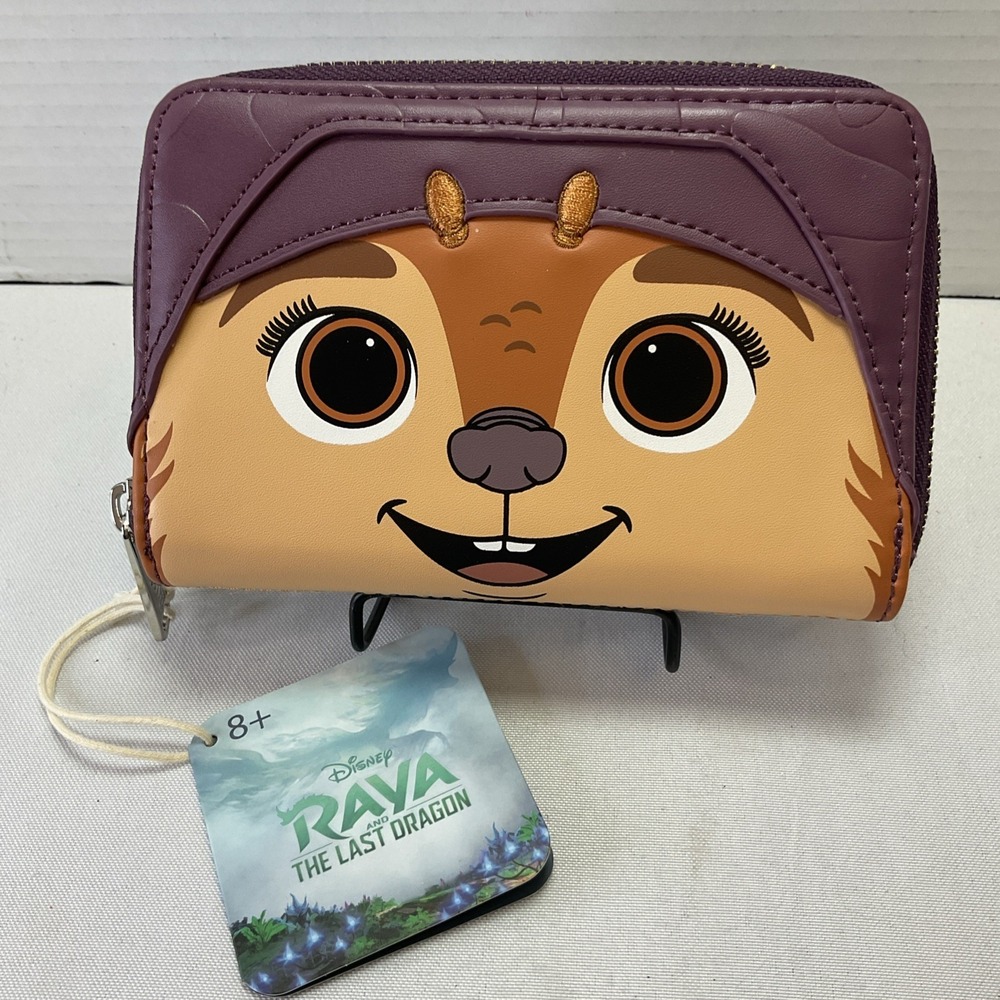 Loungefly Disney Raya and the Last Dragon Tuk Tuk Zip Around‎ Wallet Flaw Inside
